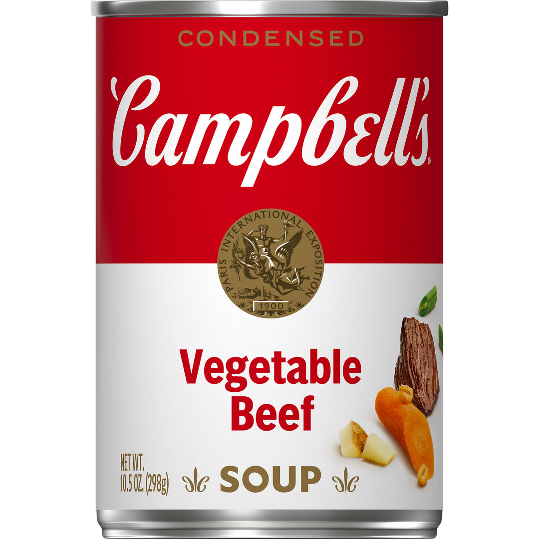 Campbell's Condensed Vegetable Beef Soup-10.5 oz.-12/Case