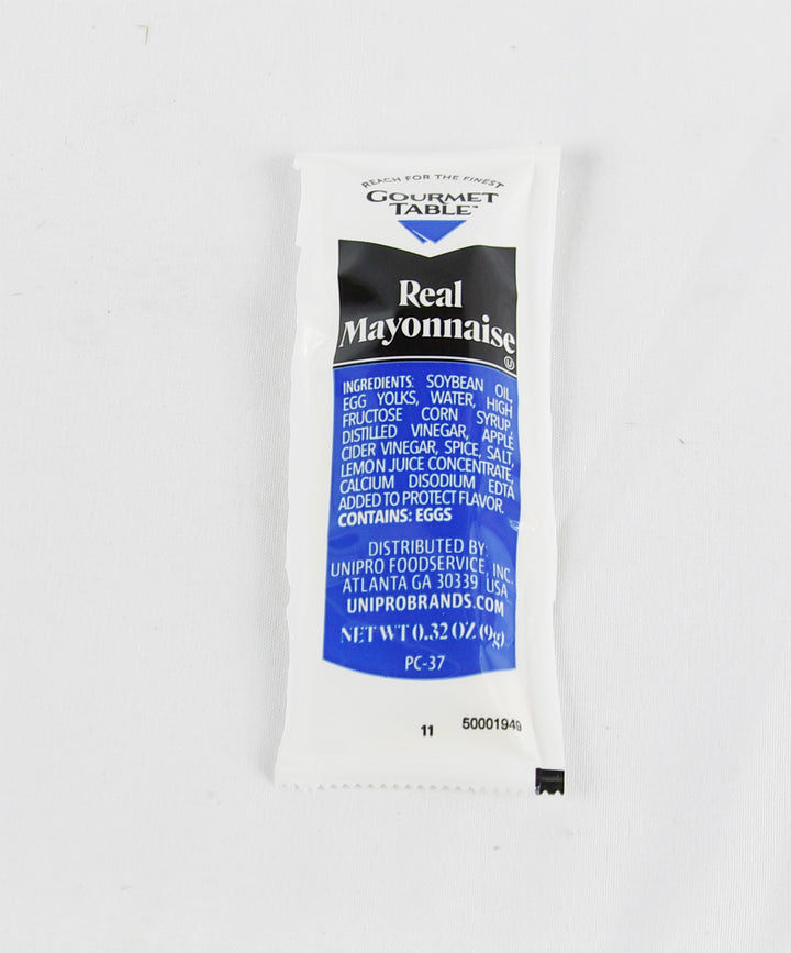 Gourmet Table Mayonnaise Single Serve-9 Gram-200/Case