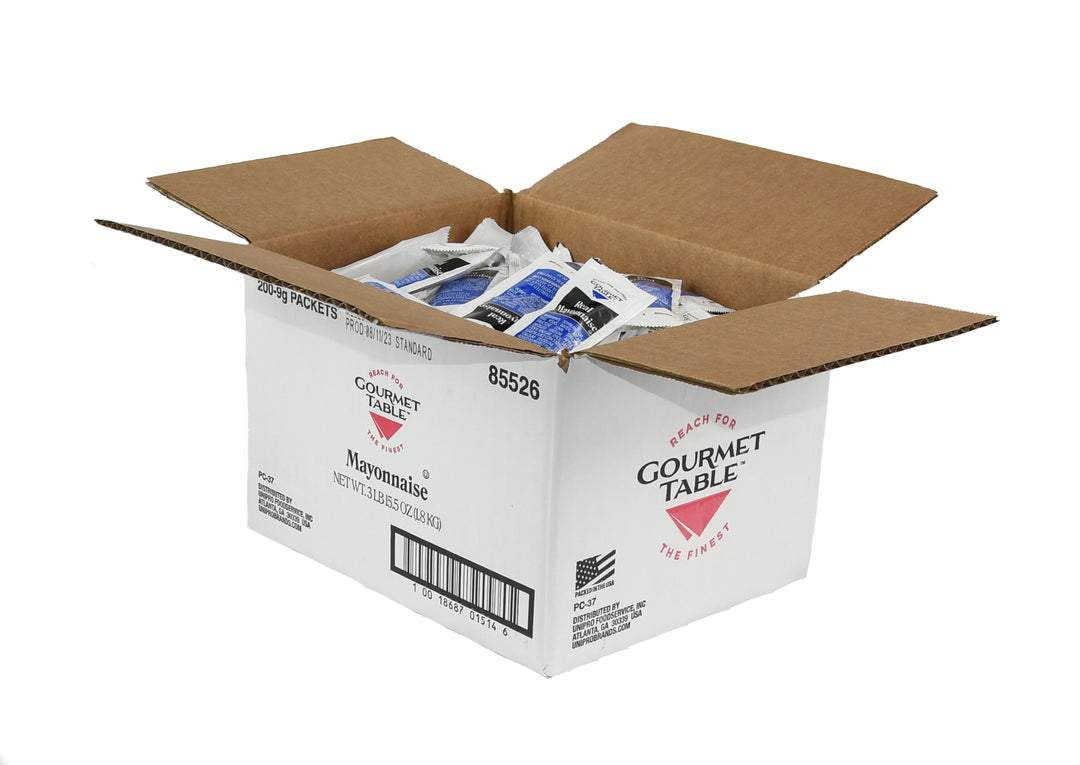 Gourmet Table Mayonnaise Single Serve-9 Gram-200/Case