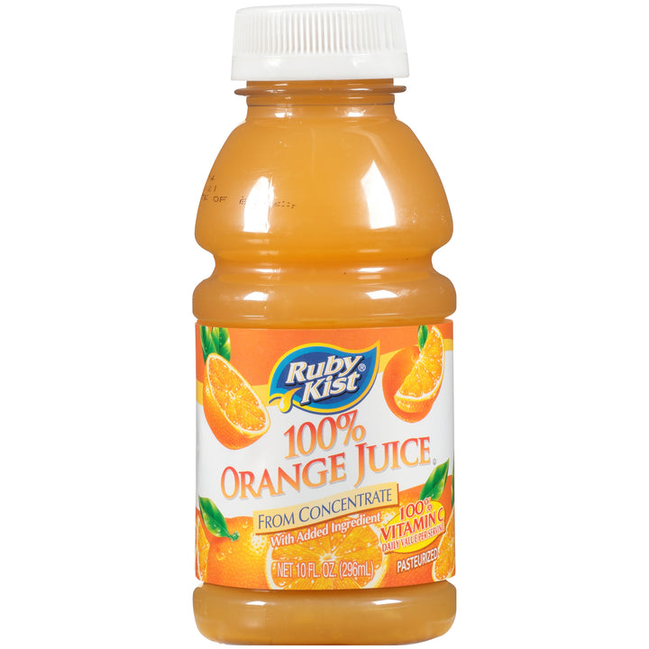 Ruby Kist Orange Juice 100% Single Serve-10 fl. oz.-24/Case
