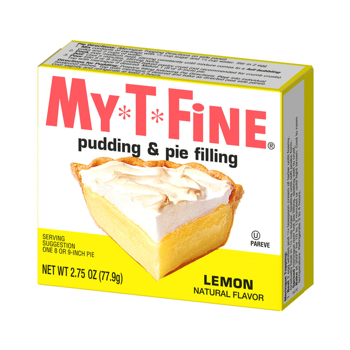 My T Fine Lemon Pudding & Pie Filling-2.75 oz.-12/Case