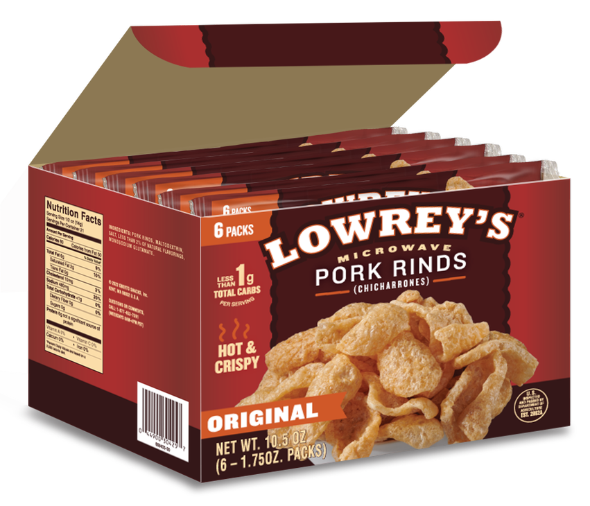 Lowreys Original Bacon Curls-1 Each-8/Case