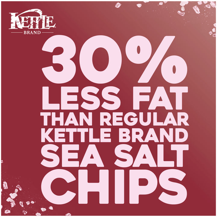 Kettle Foods Potato Chips-Air Fried Himalayan Salt Kettle Chips-6.5 oz.-12/Case