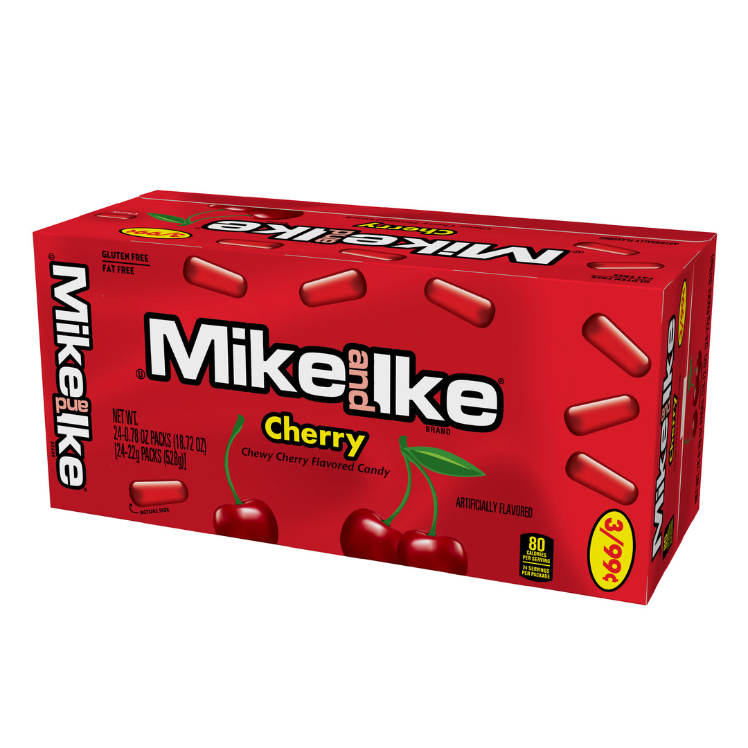 Mike & Ike Candy-0.78 oz.-24/Box-16/Case