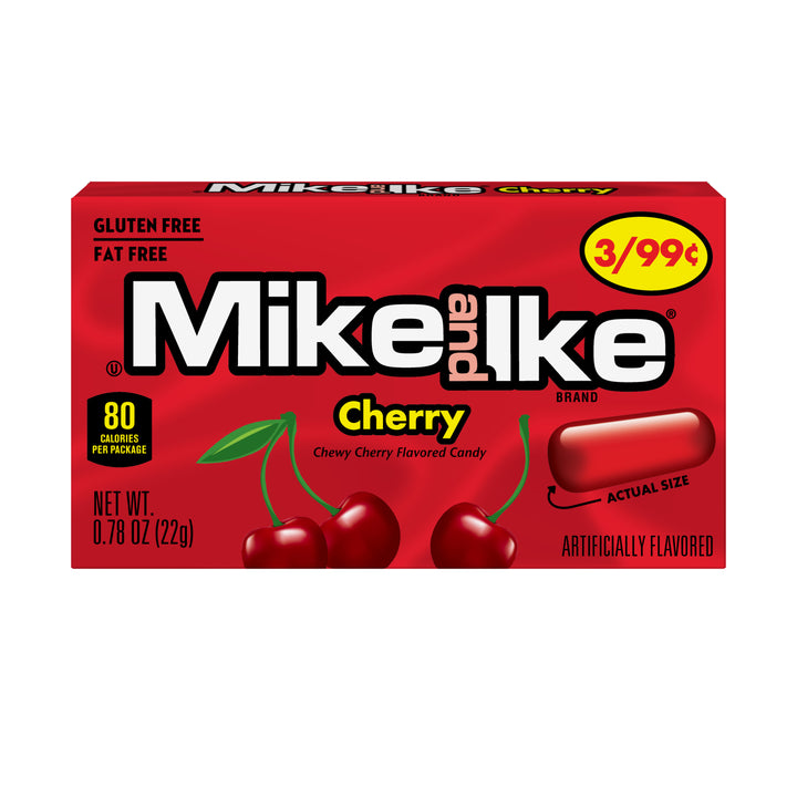 Mike & Ike Candy-0.78 oz.-24/Box-16/Case