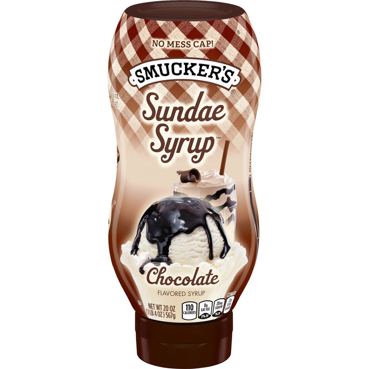 Smucker's Sundae Syrup Chocolate-20 oz.-12/Case