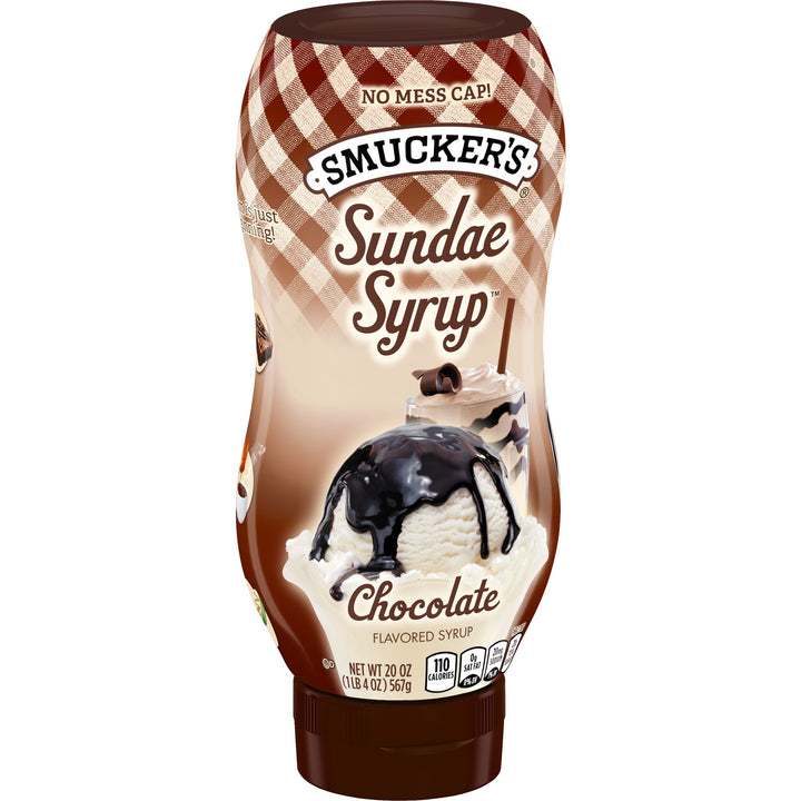 Smucker's Sundae Syrup Chocolate-20 oz.-12/Case
