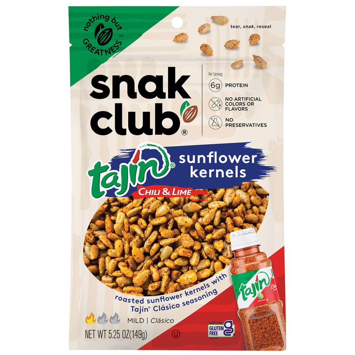 Snak Club Tajin Sunflower Kernels-48 oz.-2/Case