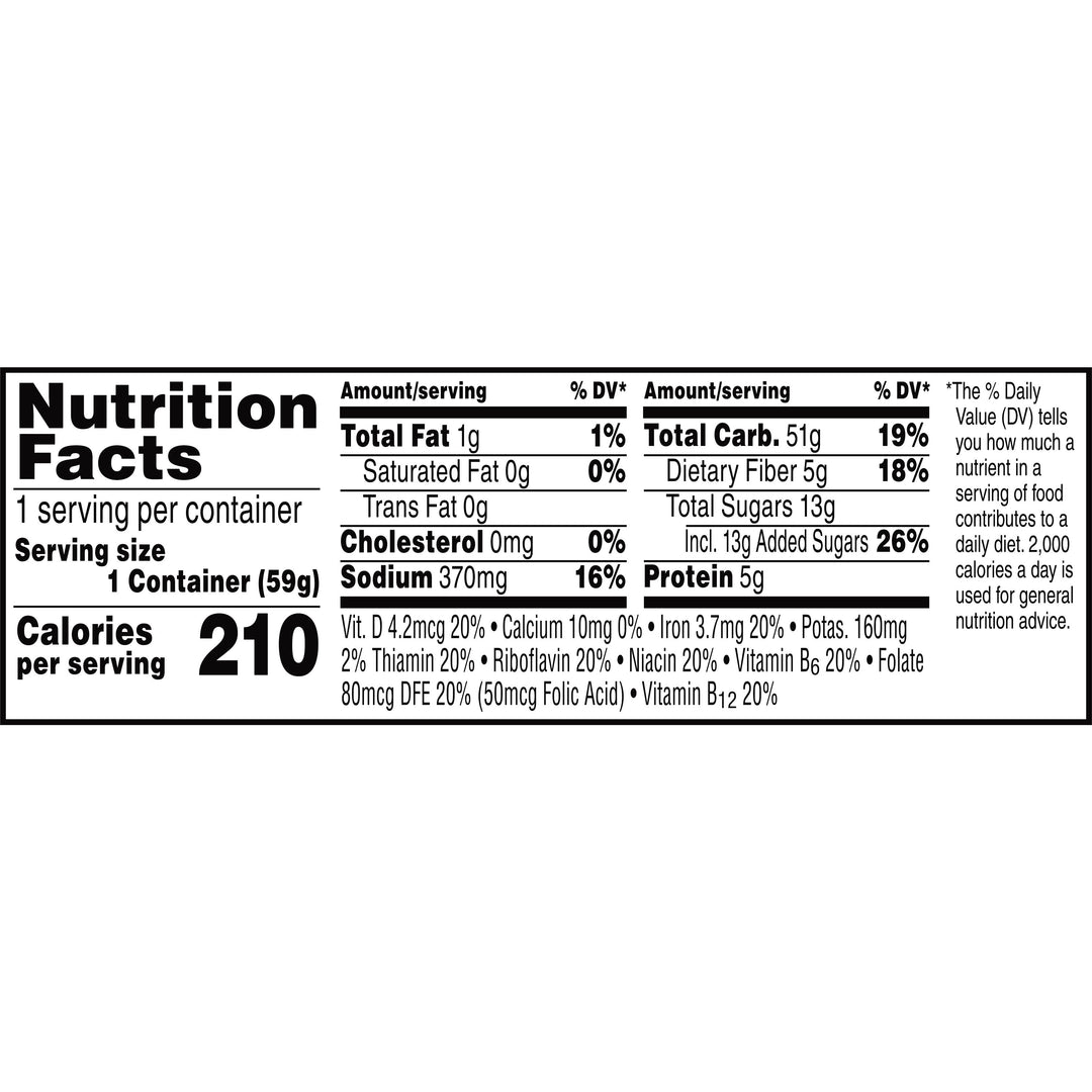 Kellogg's Frosted Flakes Multi Grain Cinnamon Cereal-2.1 oz.-60/Case