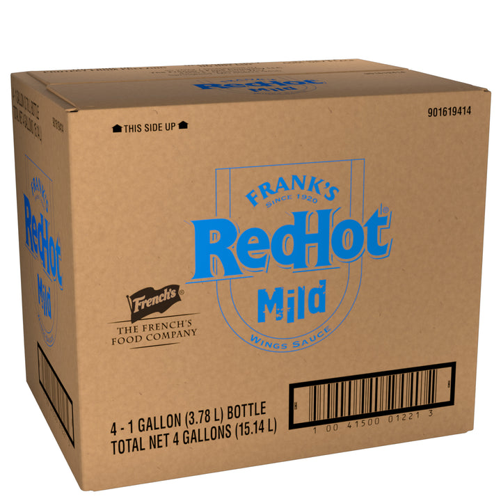 Frank's Redhot Buffalo Wing Mild Hot Sauce Bulk-1 Gallon-4/Case