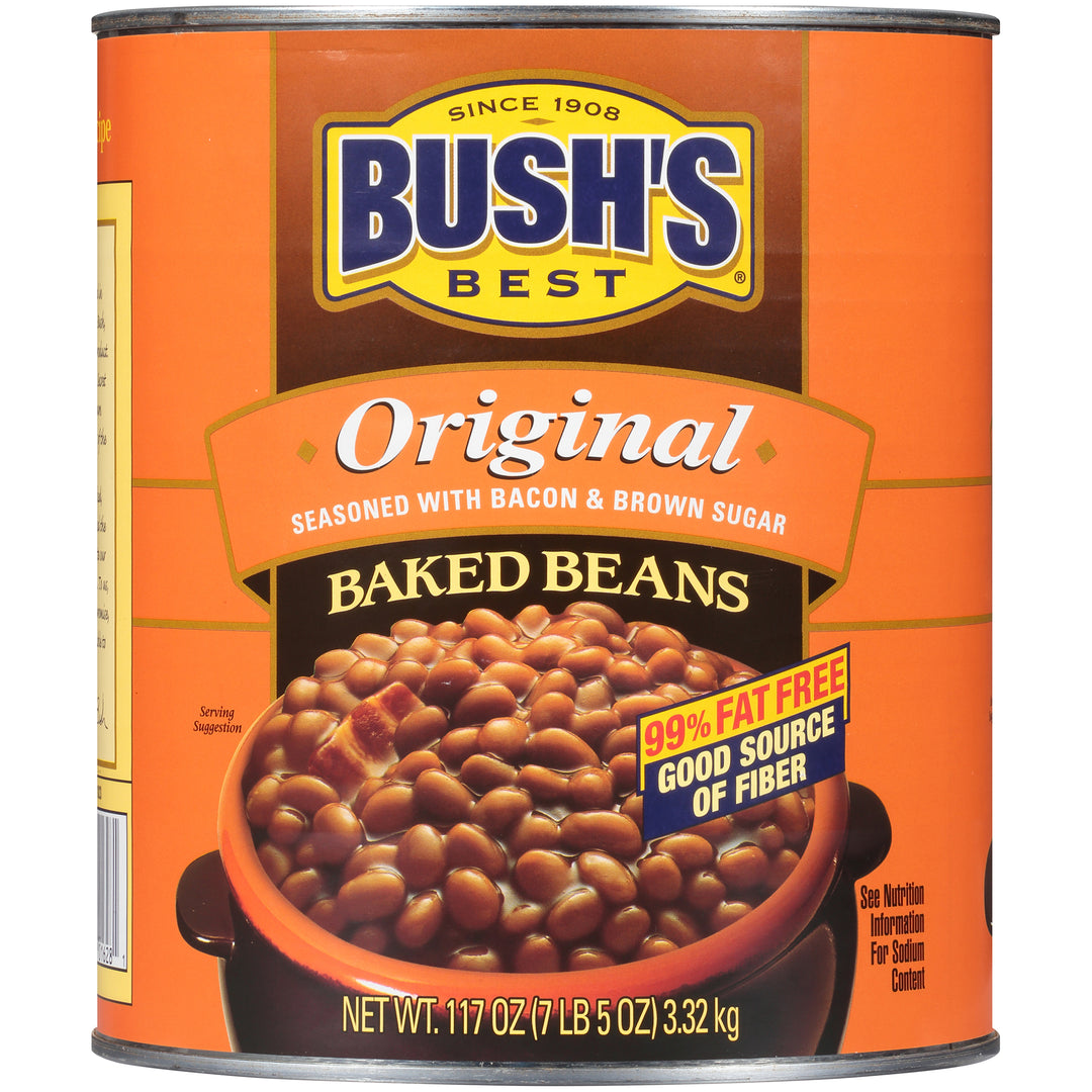Bush's Best Original Baked Beans-117 oz.-6/Case