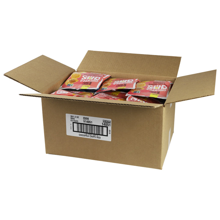 Orchard Valley Harvest Red Chili Pepper And Citrus Chickpea Chips Of-1.5 oz.-30/Case