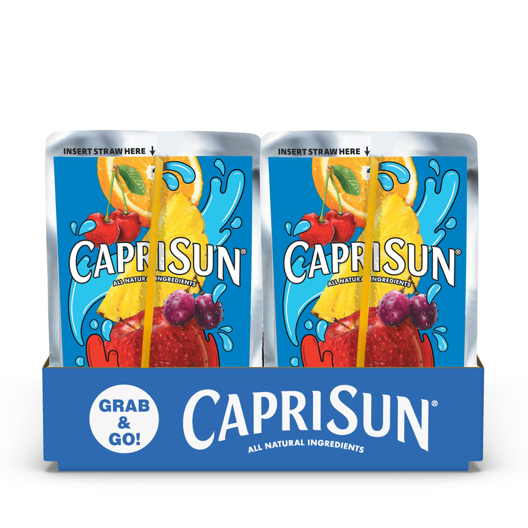Capri Sun Ready To Drink Juice Fruit Punch-6 MPN