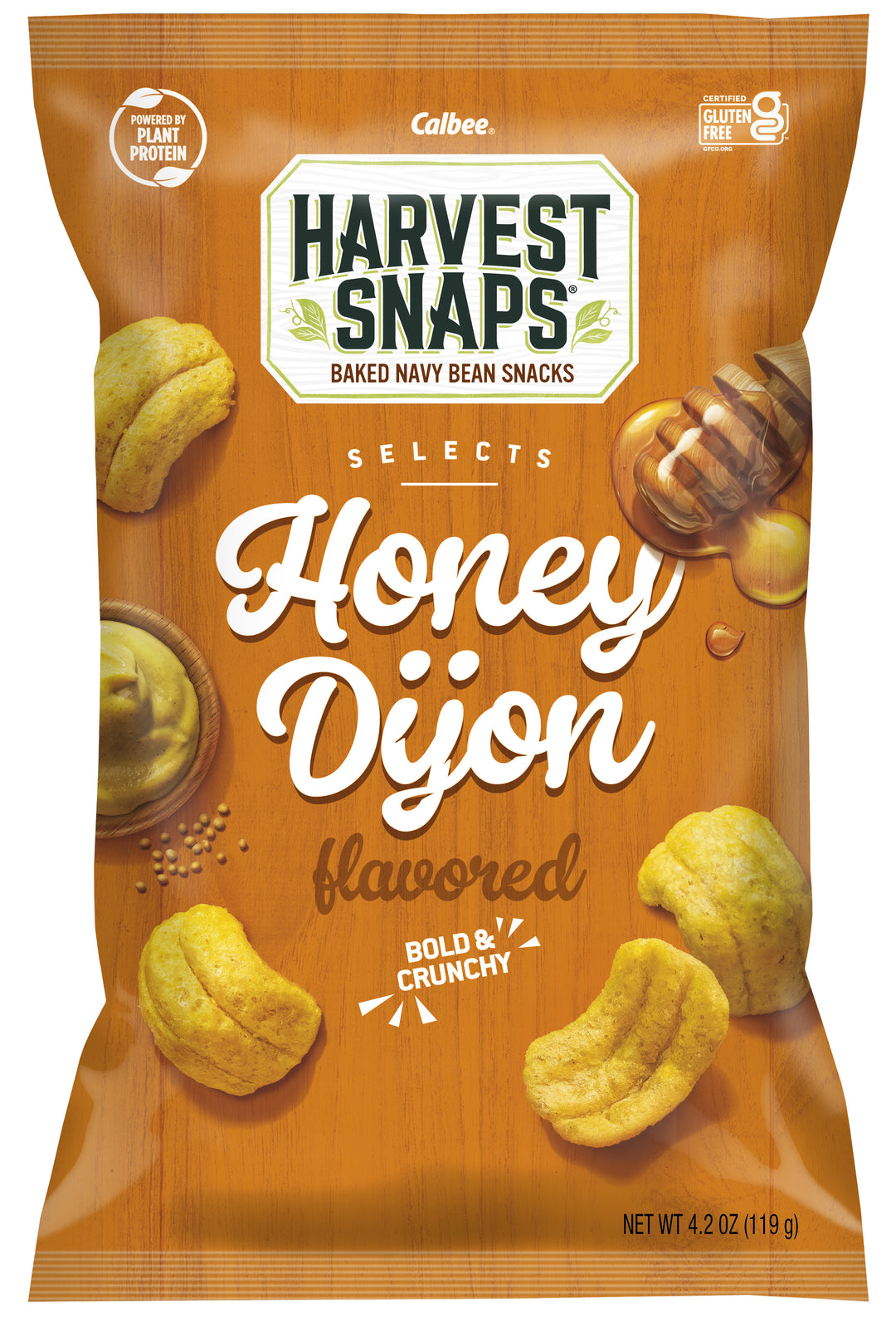 Harvest Snaps Honey Dijon-4.2 oz.-12/Case