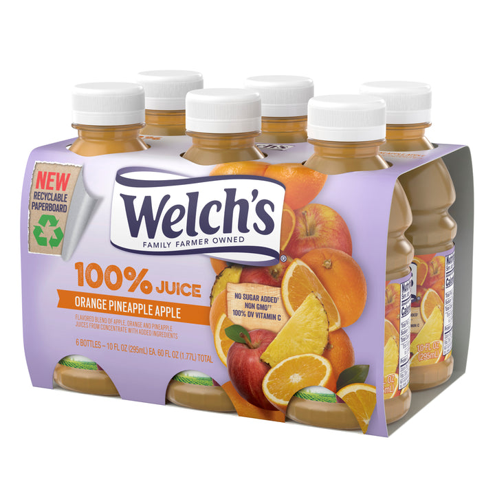 Welch's Orange Pineapple Apple Juice-60 fl. oz.-4/Case