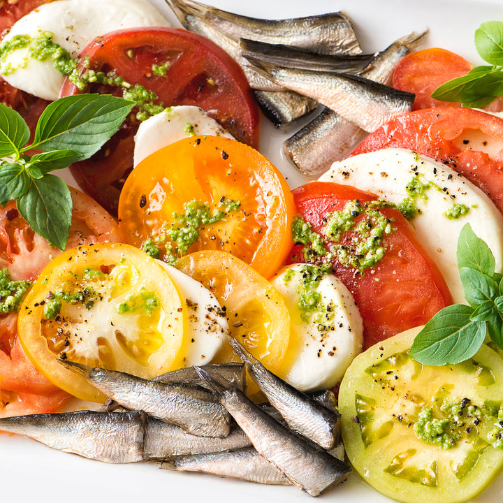 King Oscar 12-22 Fish 2 Layer Wild Sardines In Evoo With Hot Jalapeno Peppers-3.75 oz.-12/Case