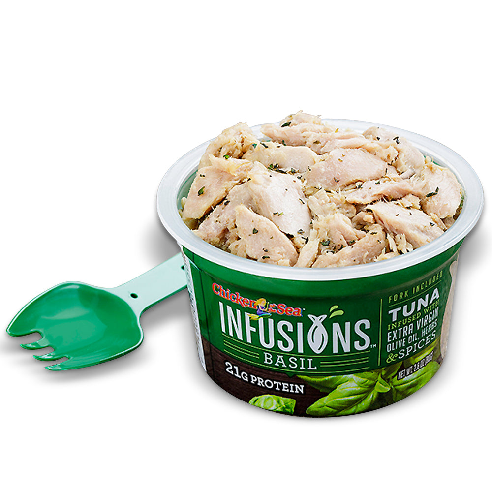 Chicken Of The Sea Infusions Basil Tuna-2.8 oz.-6/Case