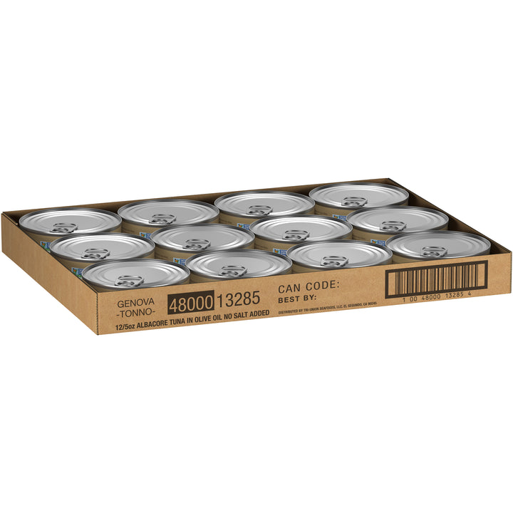 Genova Low Sodium Solid Albacore In Olive Oil-5 oz.-12/Case