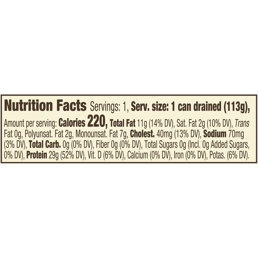 Genova Low Sodium Solid Albacore In Olive Oil-5 oz.-12/Case