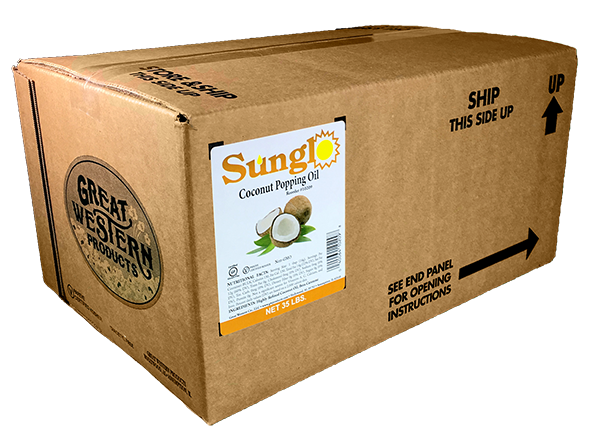 Sunglo Popping Oil-35 lbs.-1/Case