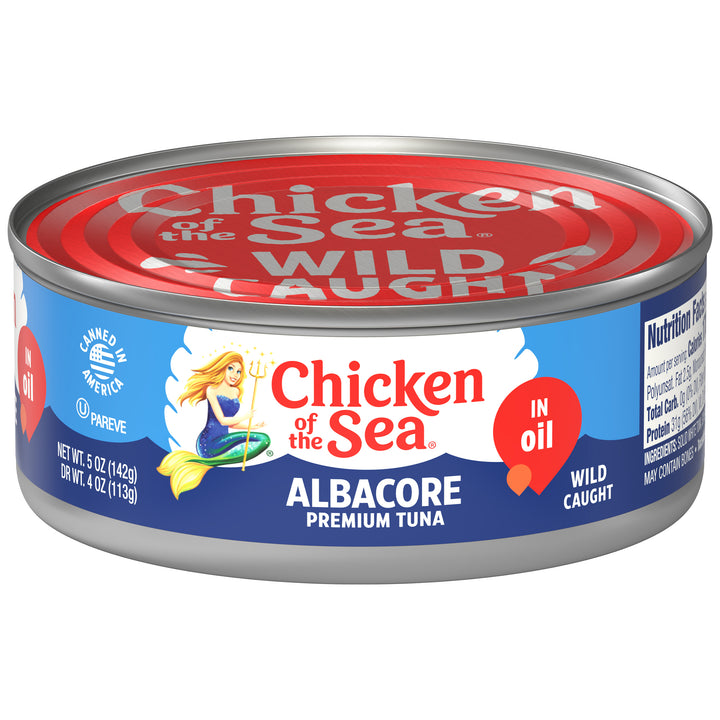 Chicken Of The Sea Tuna Solid White In Oil-5 oz.-24/Case