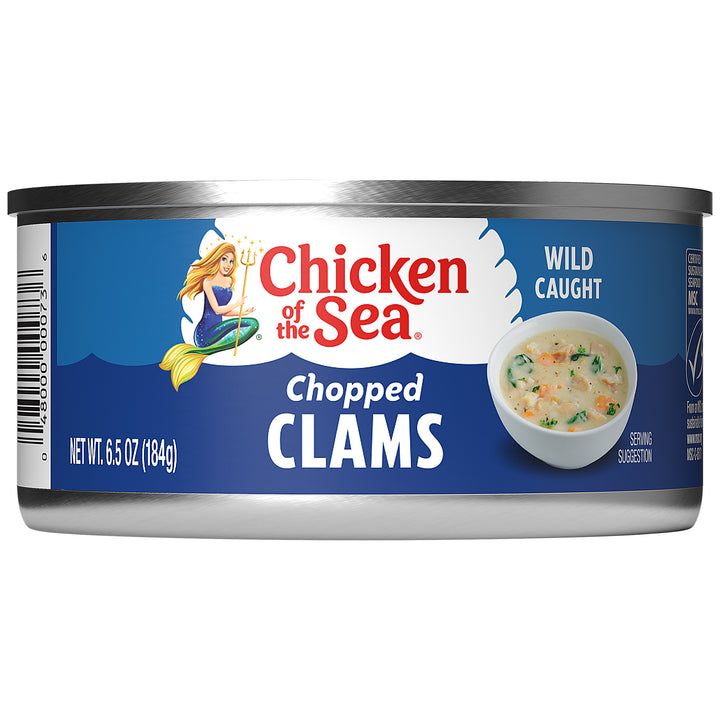 Chicken Of The Sea Clam Chopped-6.5 oz.-12/Case