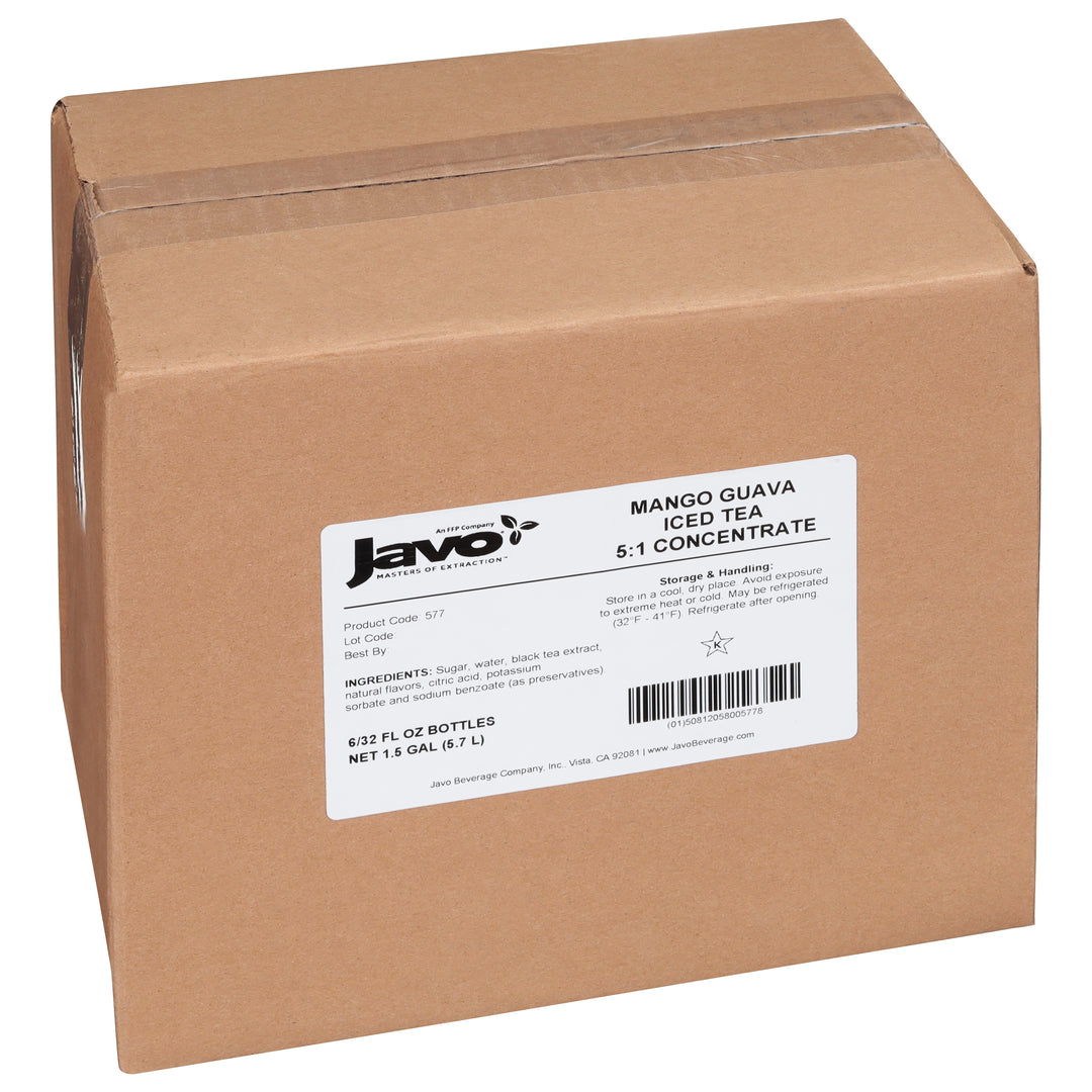 Javo Mango Guava Iced Tea-32 fl. oz.-6/Case