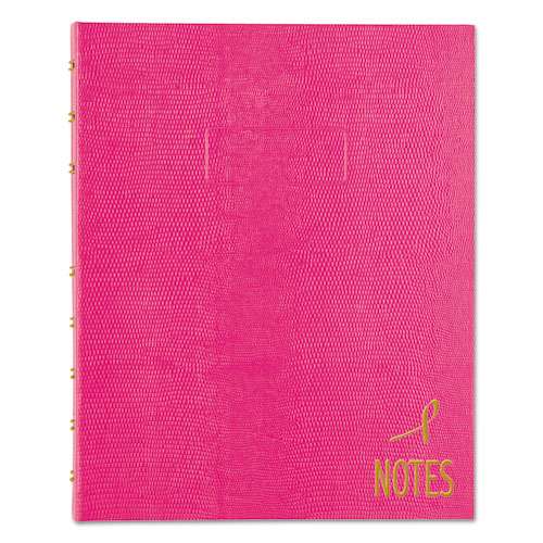 Notepro Notebook, 1-subject, Medium/college Rule, Pink/gray Cover, (75) 9.25 X 7.25 Sheets