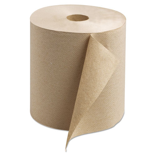 Paper Wiper Roll Towel, 1-ply, 7.68" X 1,150 Ft, White, 4 Rolls/carton