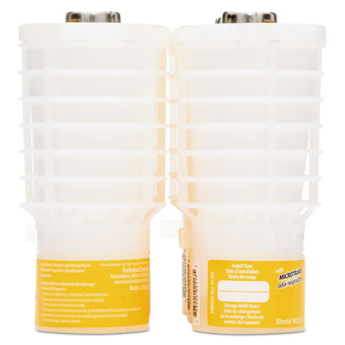 Rubbermaid Commercial Tcell Microtrans Odor Neutralizer Refill Citrus 1.62 Oz 6/Case