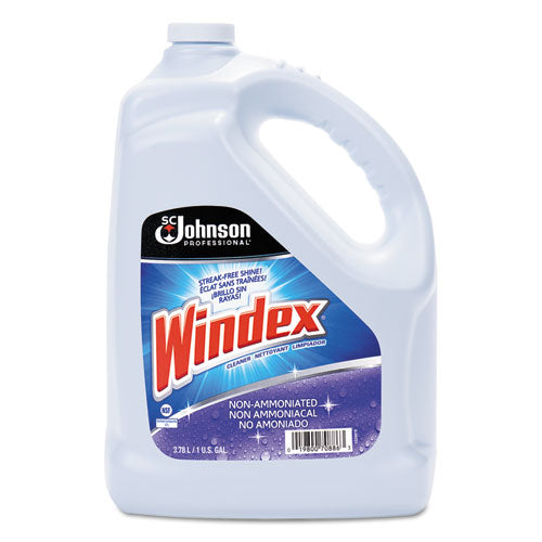 Windex Non-ammoniated Glass/multi Surface Cleaner Pleasant Scent 128 Oz Bottle 4/ct