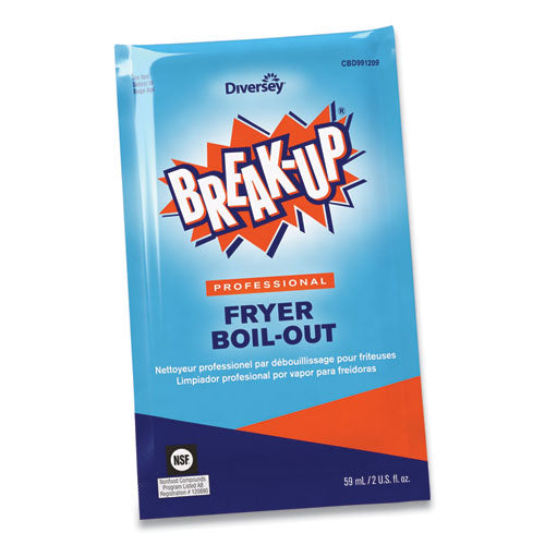 BREAK-UP Fryer Boil-out Ready To Use 2 Oz Packet 36/Case