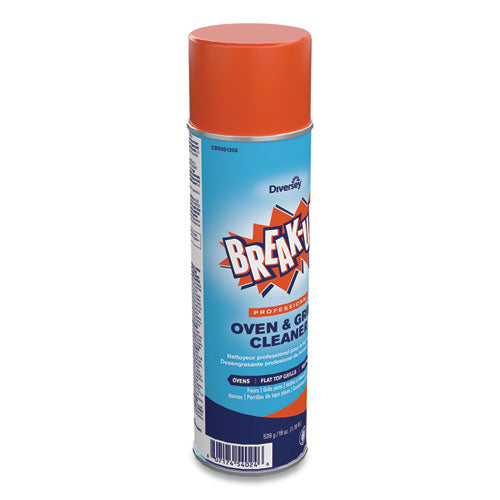BREAK-UP Oven And Grill Cleaner Ready To Use 19 oz. Aerosol Spray 6/Case