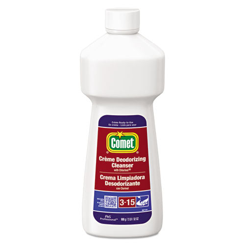 Comet Creme Deodorizing Cleanser 32 Oz Bottle 10/Case