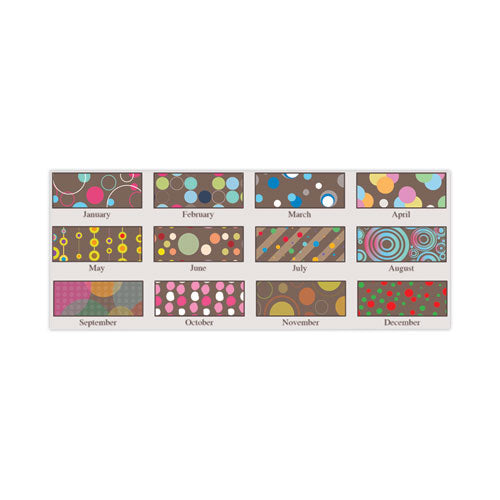 Recycled Bubbleluxe Wall Calendar, Bubbleluxe Artwork, 12 X 12, White/multicolor Sheets, 12-month (jan To Dec): 2023