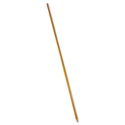 Lacquered-wood Threaded-tip Broom/sweep Handle, 0.94" Dia X 60", Natural