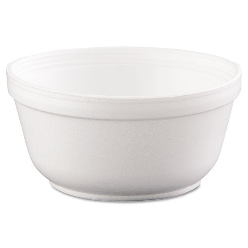 Insulated Foam Bowls, 5 Oz, White, 50/pack, 20 Packs/carton