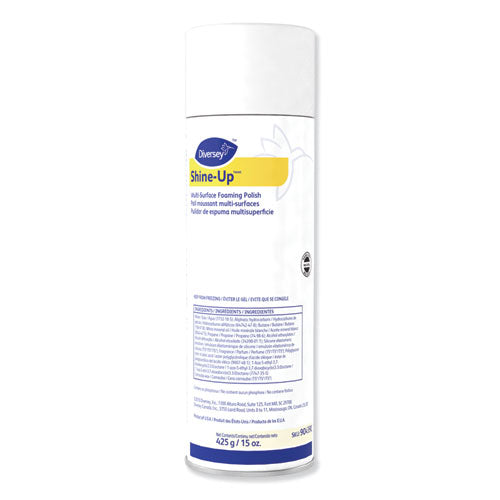 Shine-uptm/mc Multi-surface Foaming Polish, Lemon Scent, 15 Oz Aerosol Spray, 12/carton