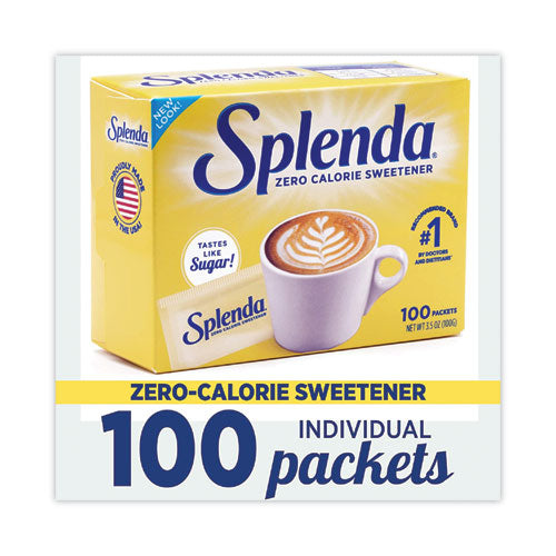 No Calorie Sweetener Packets, 0.035 Oz Packets, 1200 Carton