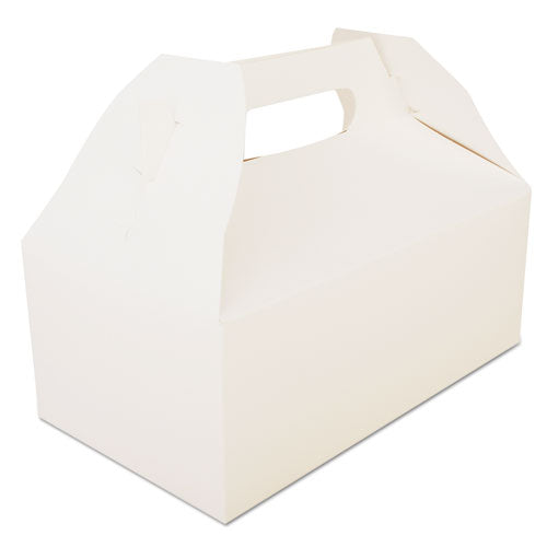Carryout Barn Boxes, 10 Lb Capacity, 8.88 X 5 X 6.75, White, Paper, 150/carton