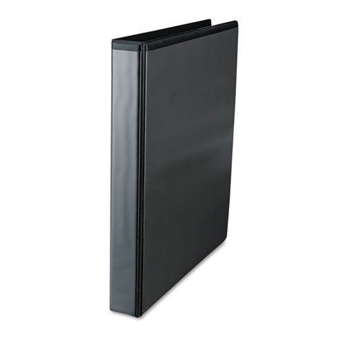 Slant D-ring View Binder, 3 Rings, 1" Capacity, 11 X 8.5, Black