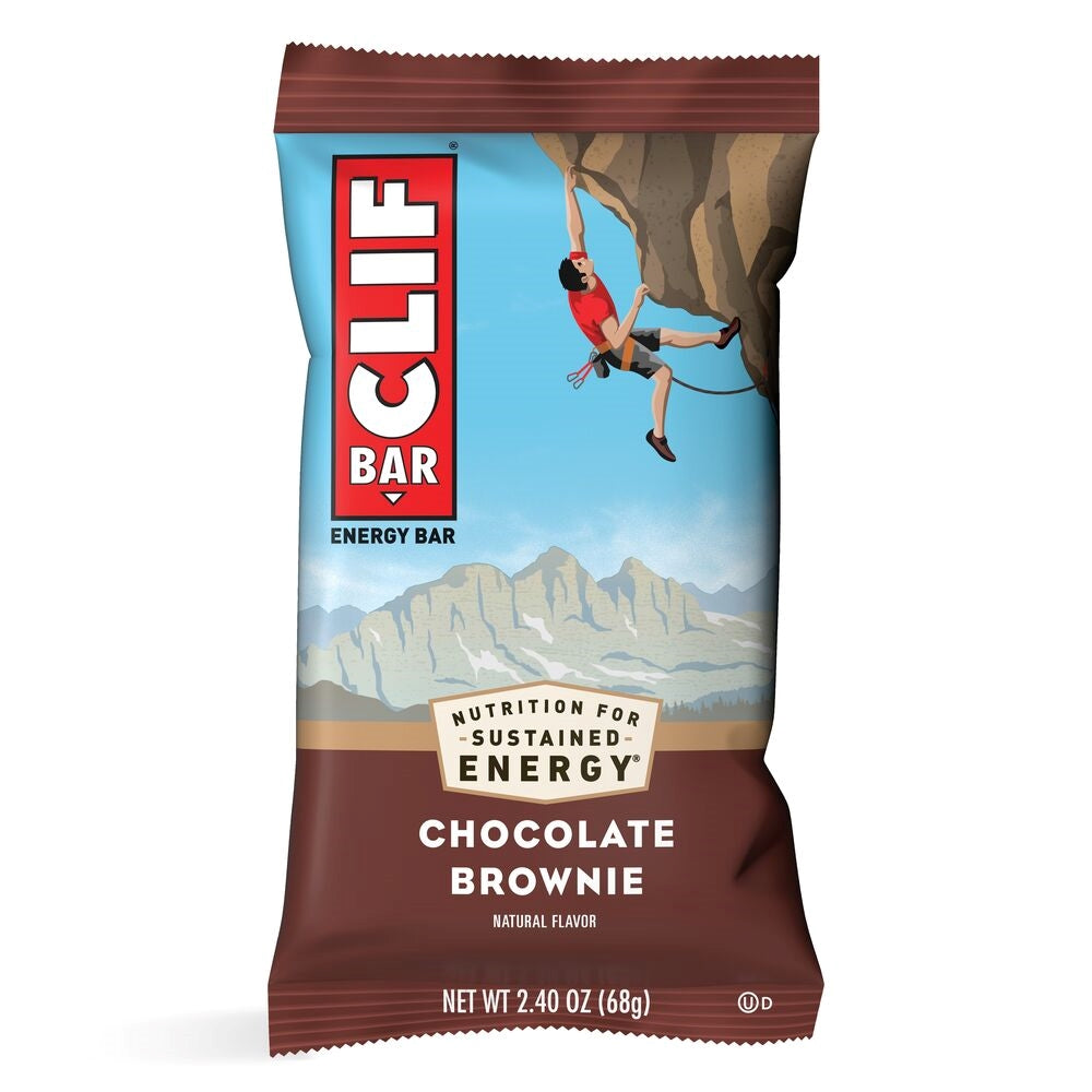 Clif Bar Chocolate Brownie Energy Bar-2.4 oz.-5/Box-6/Case