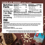 Clif Bar Chocolate Brownie Energy Bar-2.4 oz.-5/Box-6/Case