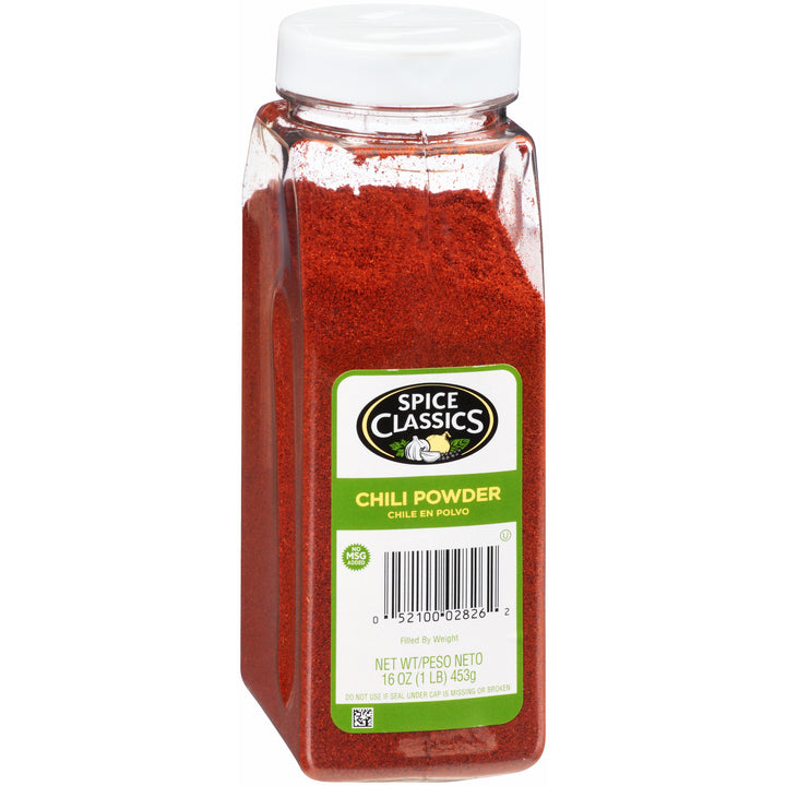 Spice Classics Chili Powder-16 oz.-6/Case