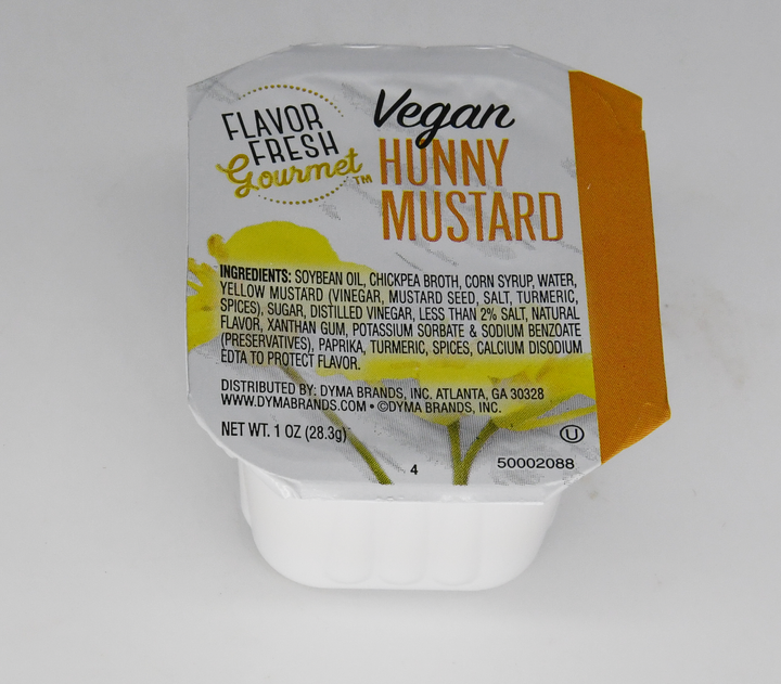 Flavor Fresh Vegan Hunny Mustard Single Serve-1 oz.-100/Case