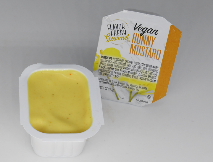 Flavor Fresh Vegan Hunny Mustard Single Serve-1 oz.-100/Case