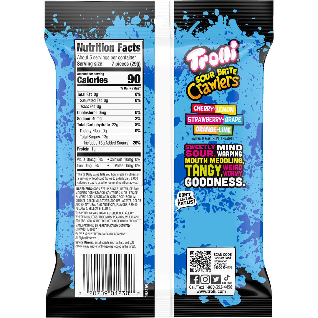 Trolli Peg Bags-72 Count-1/Case