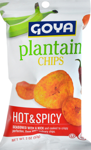 Goya Hot & Spicy Plantain Chip-2 oz.-20/Case