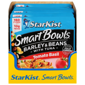 Starkist Smart Bowls Tuna Barley & Beans Tomato Basil-4.5 oz.-12/Case