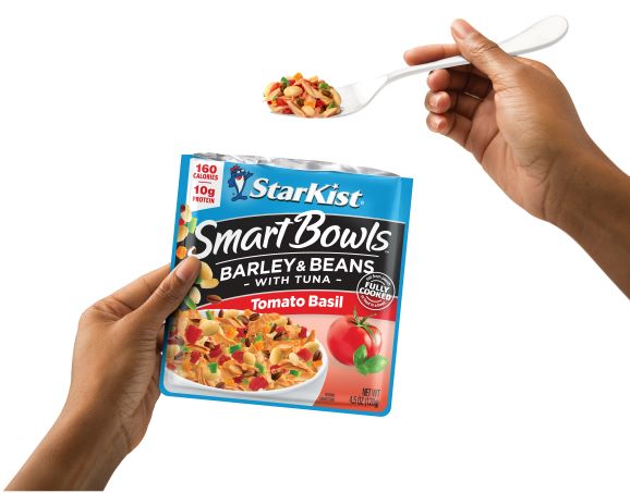 Starkist Smart Bowls Tuna Barley & Beans Tomato Basil-4.5 oz.-12/Case